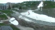 Archived webcam image showing Saint Francois Longchamp: View Base Area on 10 May 2026 at 06:47