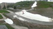 Archived webcam image showing Saint Francois Longchamp: View Base Area on 10 May 2026 at 07:47