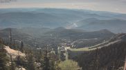 Archived webcam image showing Red Mountain Resort Slope and Lift on 14 Jun 2026 at 18:15
