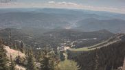 Archived webcam image showing Red Mountain Resort Slope and Lift on 14 Jun 2026 at 20:15