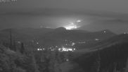 Archived webcam image showing Red Mountain Resort Slope and Lift on 1 Aug 2026 at 10:32