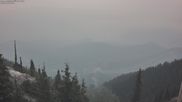 Archived webcam image showing Red Mountain Resort Slope and Lift on 1 Aug 2026 at 14:32