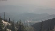 Archived webcam image showing Red Mountain Resort Slope and Lift on 1 Aug 2026 at 20:32