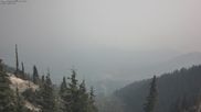 Archived webcam image showing Red Mountain Resort Slope and Lift on 1 Aug 2026 at 22:32