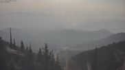 Archived webcam image showing Red Mountain Resort Slope and Lift on 21 Aug 2026 at 16:04