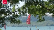 Archived webcam image showing Murten - Lake Morat on 24 Jun 2026 at 16:45