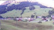 Archived webcam image showing Ski station Jaun-Village on 12 Jul 2026 at 07:58