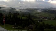 Archived webcam image showing View from the Berghaus Eggiwil on 16 May 2026 at 07:02