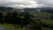 Archived webcam image showing View from the Berghaus Eggiwil on 9 Jun 2026 at 07:45