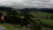 Archived webcam image showing View from the Berghaus Eggiwil on 9 Jun 2026 at 14:45
