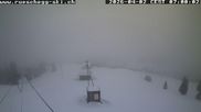 Archiviertes Webcam Bild: Blick auf die Bergstation Lischboden im Skigebiet Rüschegg am 02.04.2026 um 07:30 Uhr