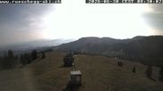 Archived webcam image showing View at the upper station Lischboden / Ski resort Rüschegg on 30 Jun 2026 at 08:00