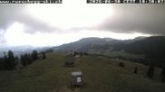 Archived webcam image showing View at the upper station Lischboden / Ski resort Rüschegg on 30 Jun 2026 at 10:00