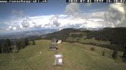Archived webcam image showing View at the upper station Lischboden / Ski resort Rüschegg on 1 Jul 2026 at 16:53