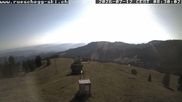 Archiviertes Webcam Bild: Blick auf die Bergstation Lischboden im Skigebiet Rüschegg am 12.07.2026 um 08:27 Uhr