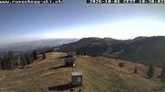 Archived webcam image showing View at the upper station Lischboden / Ski resort Rüschegg on 6 Oct 2026 at 10:36