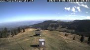 Archived webcam image showing View at the upper station Lischboden / Ski resort Rüschegg on 6 Oct 2026 at 12:36