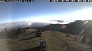 Archived webcam image showing View at the upper station Lischboden / Ski resort Rüschegg on 29 Oct 2026 at 08:25