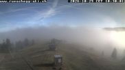 Archived webcam image showing View at the upper station Lischboden / Ski resort Rüschegg on 29 Oct 2026 at 10:25