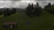Archived webcam image showing Les Bugnenets Savagnieres valley station on 16 May 2026 at 12:24