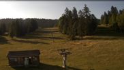 Archived webcam image showing Les Bugnenets Savagnieres valley station on 7 Aug 2026 at 08:40