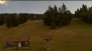 Archived webcam image showing Les Bugnenets Savagnieres valley station on 7 Aug 2026 at 14:40
