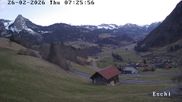 Archived webcam image showing Webcam at Eschi-Boltigen on Feb 26, 2026 at 8:53 AM