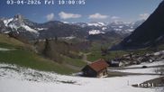 Archived webcam image showing Webcam at Eschi-Boltigen on 3 Apr 2026 at 10:29