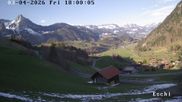 Archived webcam image showing Webcam at Eschi-Boltigen on 3 Apr 2026 at 18:29