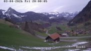 Archived webcam image showing Webcam at Eschi-Boltigen on 3 Apr 2026 at 20:29