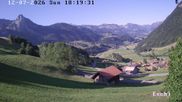 Archiviertes Webcam Bild: Webcam in Eschi - Boltigen mit Blick ins Berner Oberland am 12.07.2026 um 18:18 Uhr