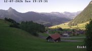 Archived webcam image showing Webcam at Eschi-Boltigen on 12 Jul 2026 at 20:43