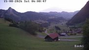 Archiviertes Webcam Bild: Webcam in Eschi - Boltigen mit Blick ins Berner Oberland am 15.08.2026 um 06:12 Uhr