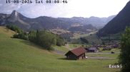 Archiviertes Webcam Bild: Webcam in Eschi - Boltigen mit Blick ins Berner Oberland am 15.08.2026 um 08:12 Uhr