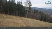 Archived webcam image showing Chair Lift B1, Cerny Dul on 13 Apr 2026 at 07:50