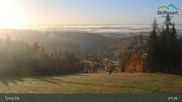 Archived webcam image showing Chair Lift B1, Cerny Dul on 27 Oct 2026 at 07:03