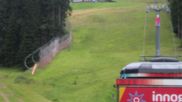 Archived webcam image showing Černá Hora ski resort on 27 Jul 2026 at 07:13