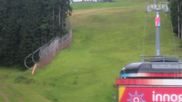 Archived webcam image showing Černá Hora ski resort on 27 Jul 2026 at 08:13
