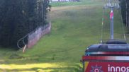 Archived webcam image showing Černá Hora ski resort on 27 Jul 2026 at 18:13