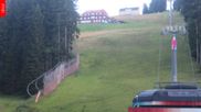 Archived webcam image showing Černá Hora ski resort on 27 Jul 2026 at 20:13