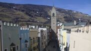 Archiviertes Webcam Bild: Sterzing in Südtirol: Stadtplatz mit Zwölferturm am 26 Feb 2026 um 14:33 Uhr