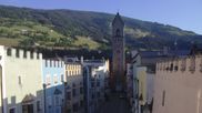 Archiviertes Webcam Bild: Sterzing in Südtirol: Stadtplatz mit Zwölferturm am 28.05.2026 um 07:43 Uhr