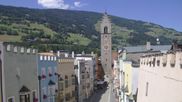 Archiviertes Webcam Bild: Sterzing in Südtirol: Stadtplatz mit Zwölferturm am 12.07.2026 um 14:00 Uhr