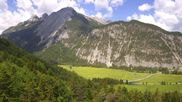 Archiviertes Webcam Bild: Blick vom Muehlberg auf Scharnitz am 28.05.2026 um 12:47 Uhr