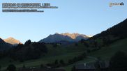 Archiviertes Webcam Bild: Prägraten am Großvenediger: Blick auf Bichl und die Maurer Berge am 12.07.2026 um 06:55 Uhr