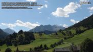 Archiviertes Webcam Bild: Prägraten am Großvenediger: Blick auf Bichl und die Maurer Berge am 12.07.2026 um 16:55 Uhr