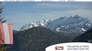 Archived webcam image showing Piste ski resort Thiersee-Mitterland on Feb 26, 2026 at 2:50 PM