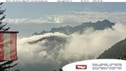 Archived webcam image showing Piste ski resort Thiersee-Mitterland on 4 Jun 2026 at 06:29