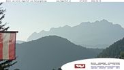 Archived webcam image showing Piste ski resort Thiersee-Mitterland on 19 Jun 2026 at 07:59