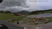 Archived webcam image showing "Altes Almhaus" tavern on 12 Jun 2026 at 12:00